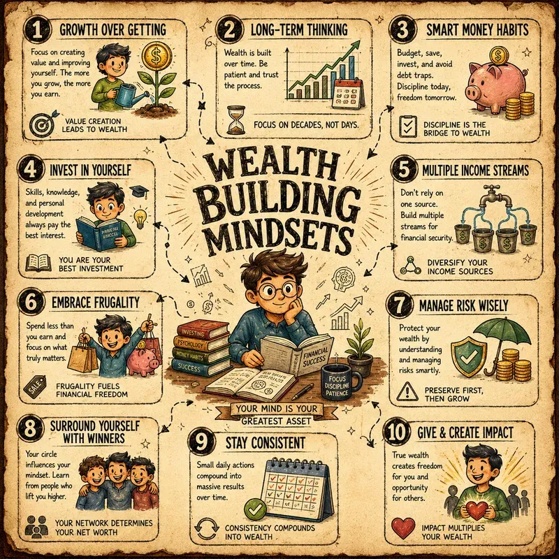 Vintage Top 10 Educational Infographics