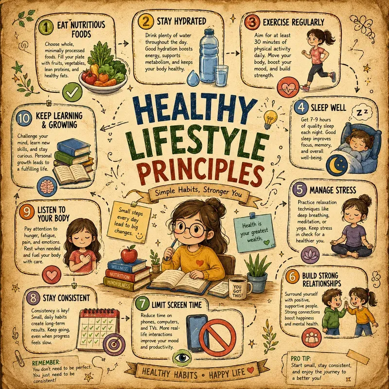 Vintage Top 10 Educational Infographics