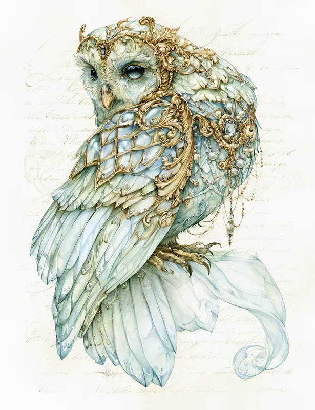 Rococo Botanical Junk Journal Pages