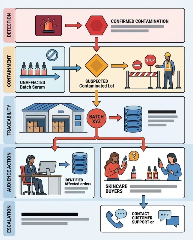 Product Recall Action Maps