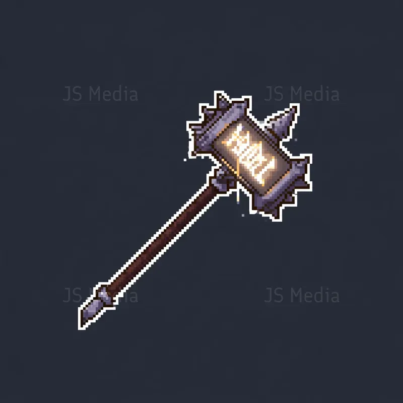 16bit Retro RPG Weapons Blade Icons