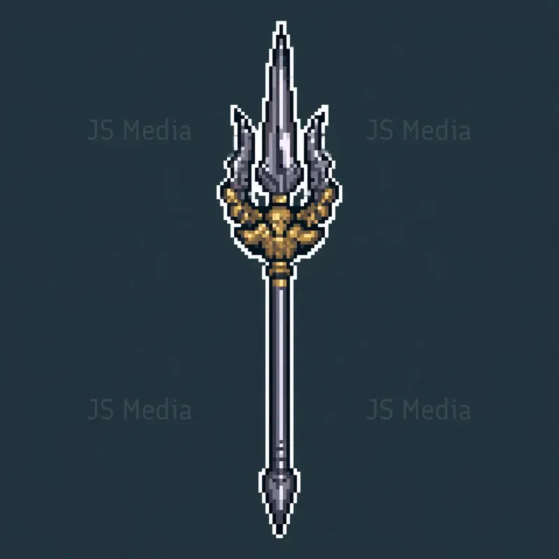 16bit Retro RPG Weapons Blade Icons