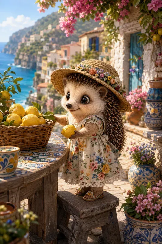 Mediterranean Animal Friends Charming