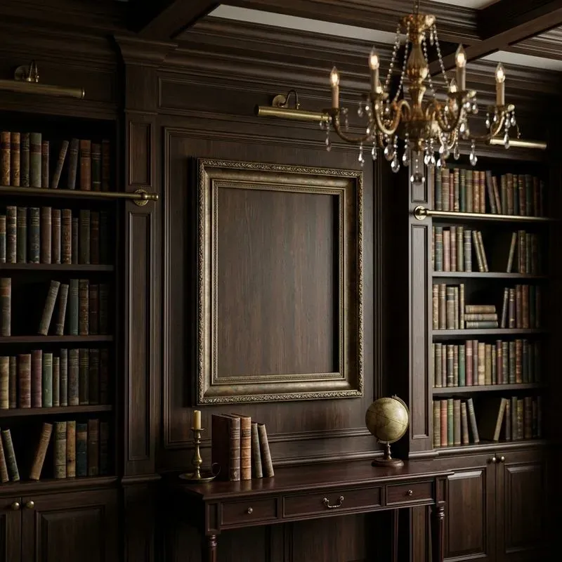 Dark Academia Library Mockups