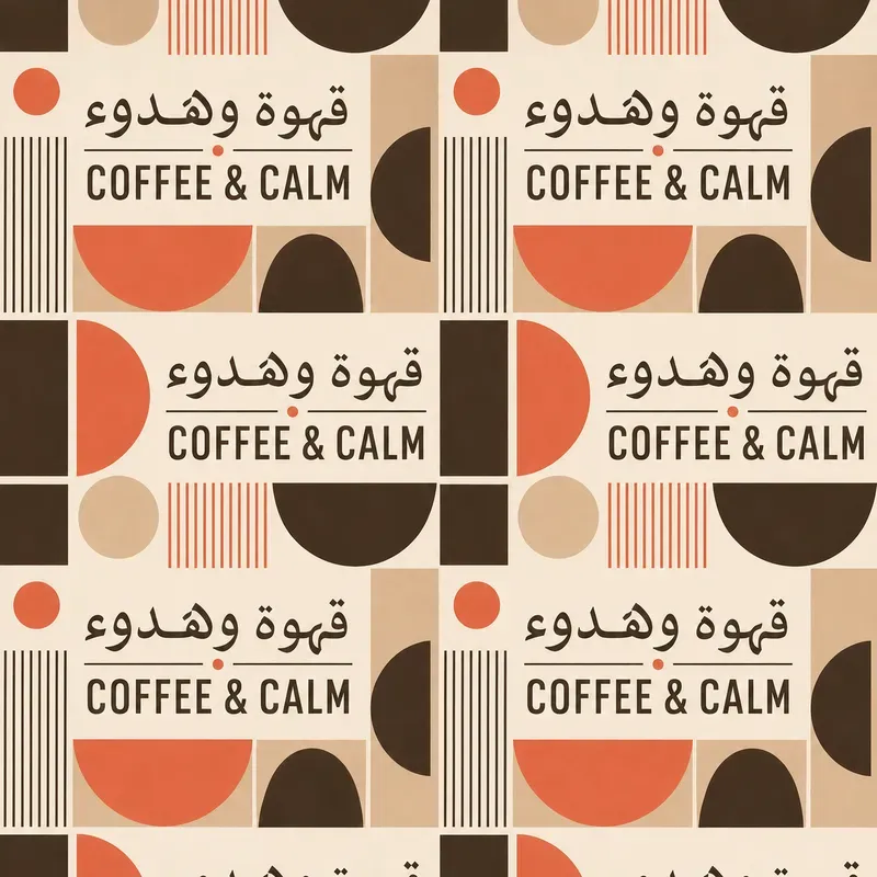 Arabic Latin Type Patterns