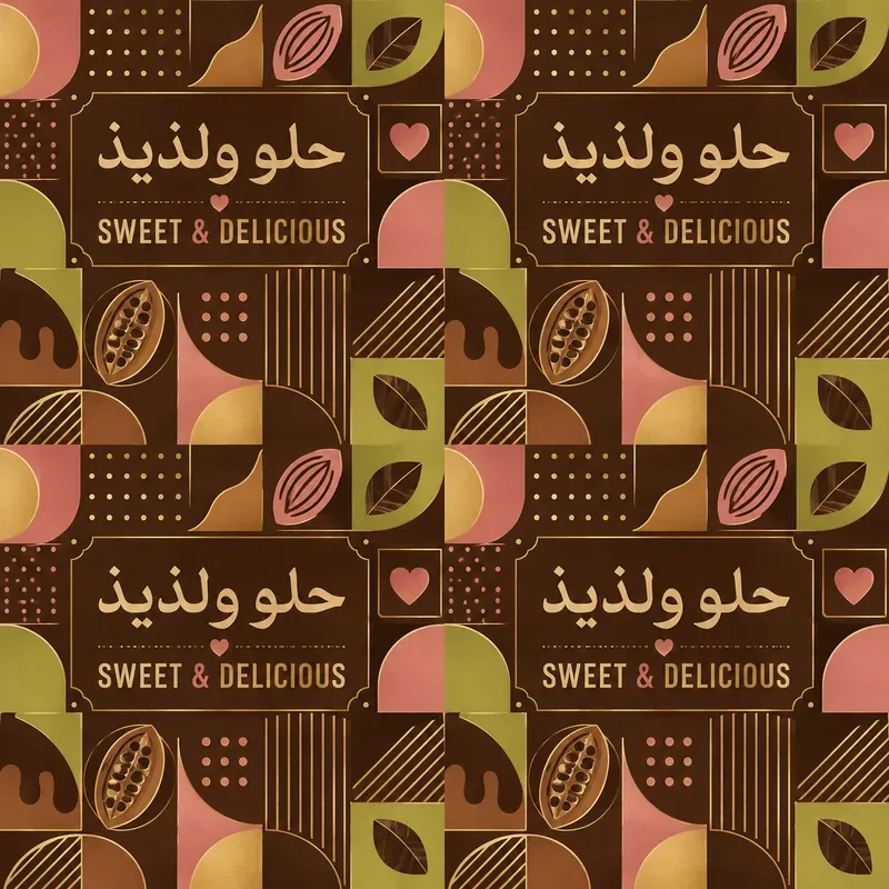 Arabic Latin Type Patterns