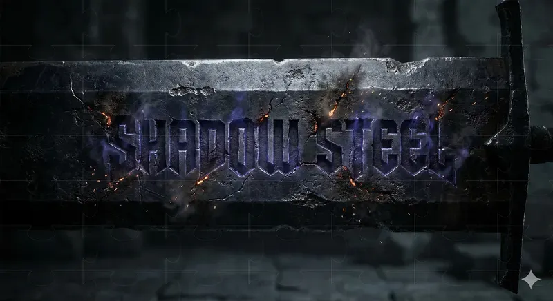 Engraved Weapon Game Logos