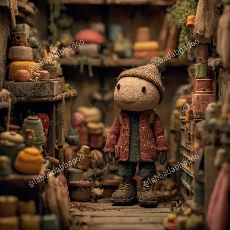 Handcrafted Stop Motion Animation Scenes