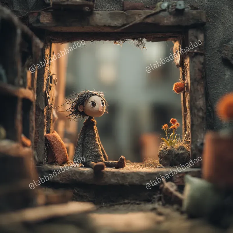 Handcrafted Stop Motion Animation Scenes