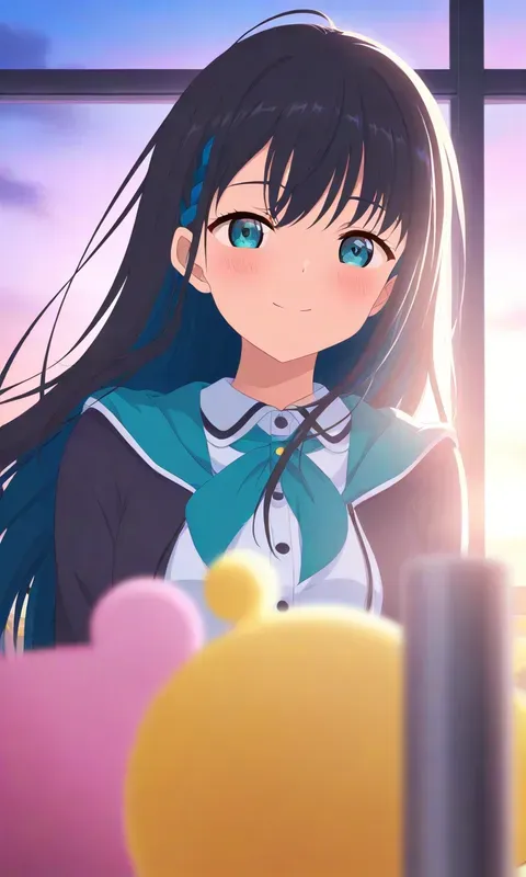 Cinematic Soft Anime Style Overlays