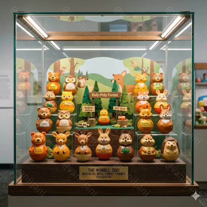 Retro Toy Museum Dioramas