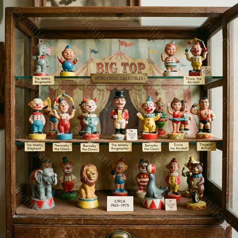 Retro Toy Museum Dioramas