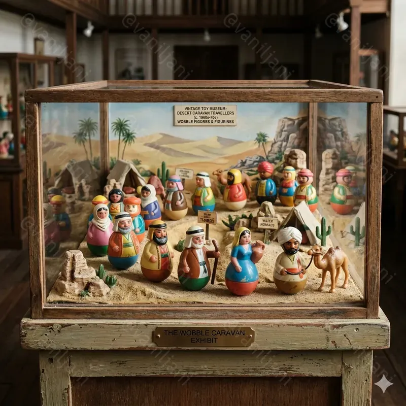 Retro Toy Museum Dioramas