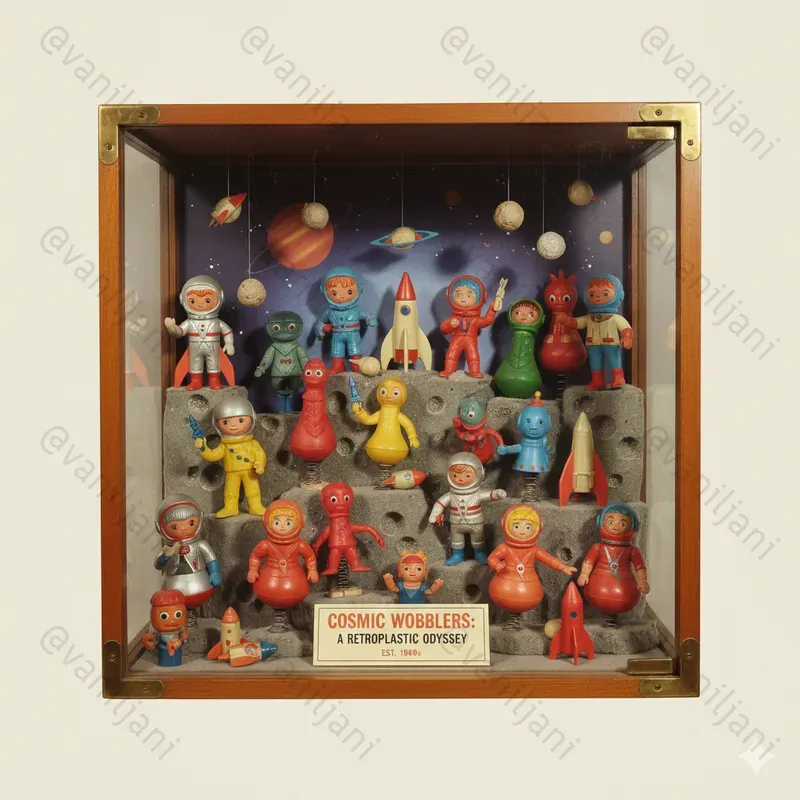 Retro Toy Museum Dioramas