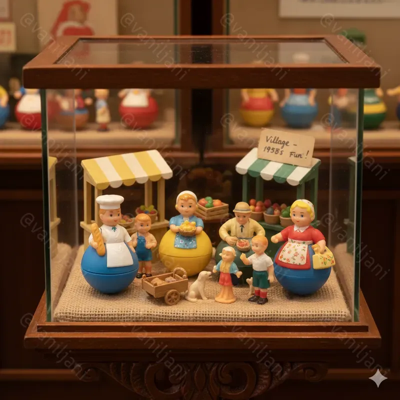 Retro Toy Museum Dioramas