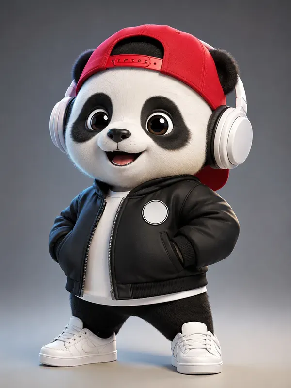 3D Chibi Animal Streetwear Mascots