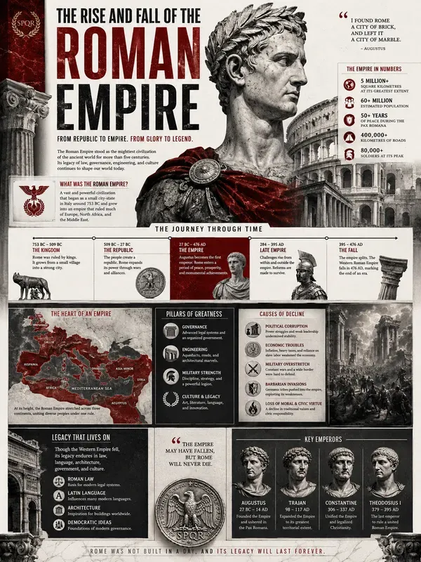 Epic Historical Infographic Generator