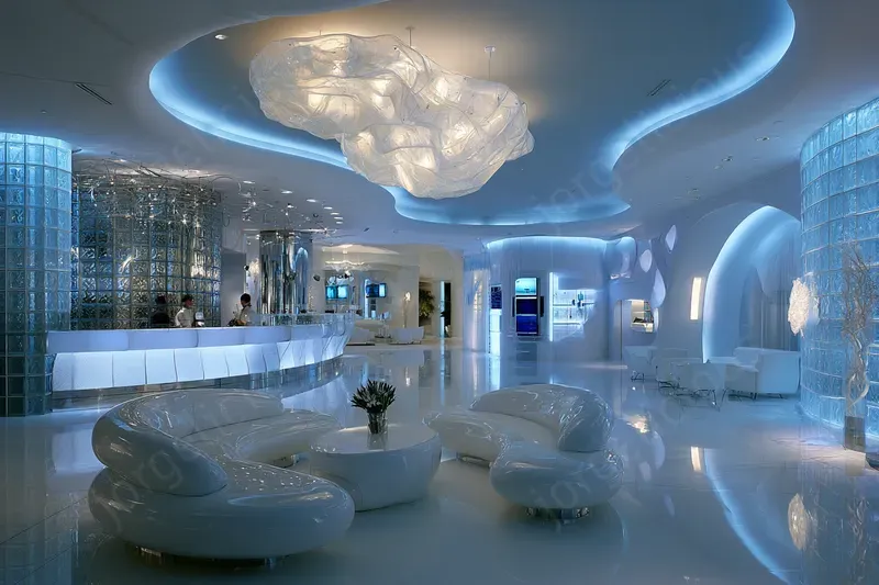 Y2k Futuristic Interiors