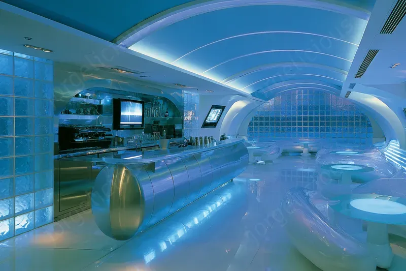 Y2k Futuristic Interiors