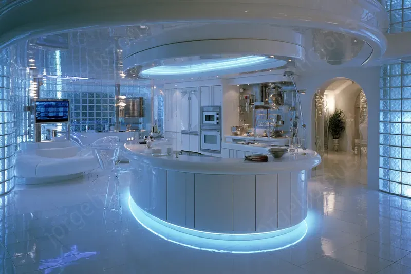 Y2k Futuristic Interiors