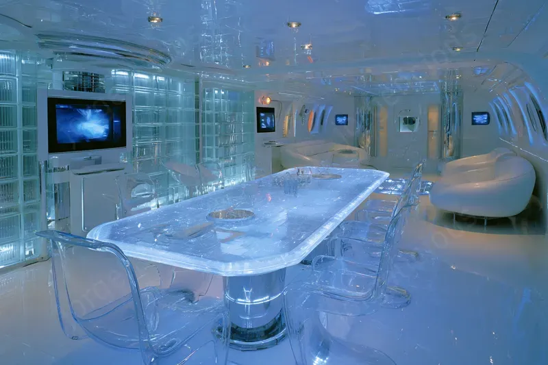 Y2k Futuristic Interiors