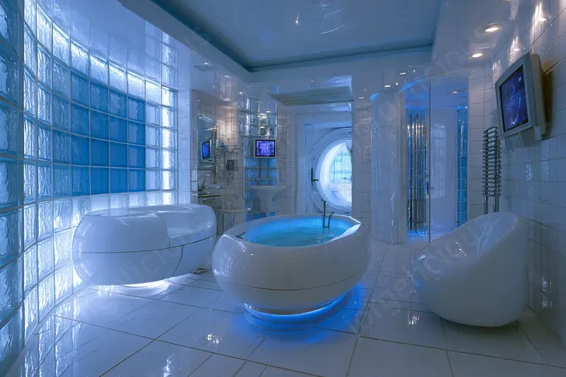 Y2k Futuristic Interiors