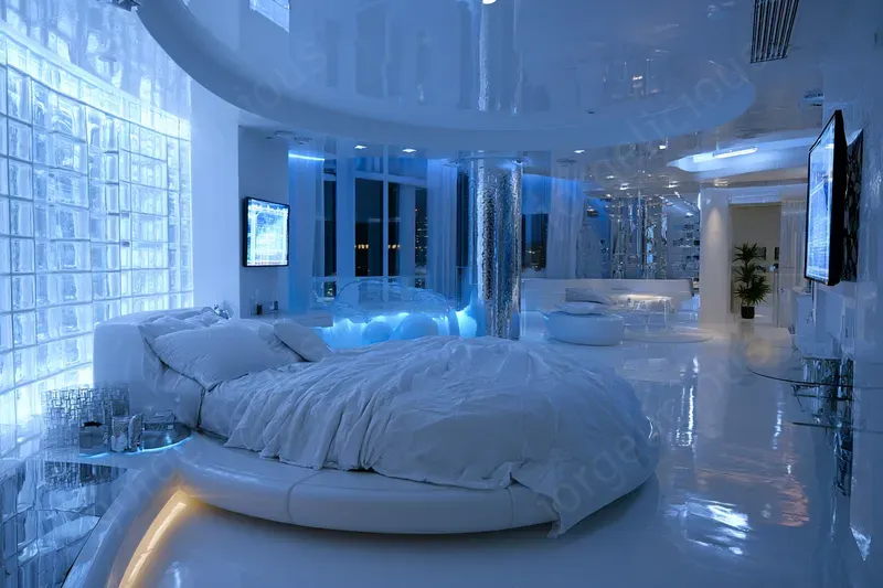 Y2k Futuristic Interiors
