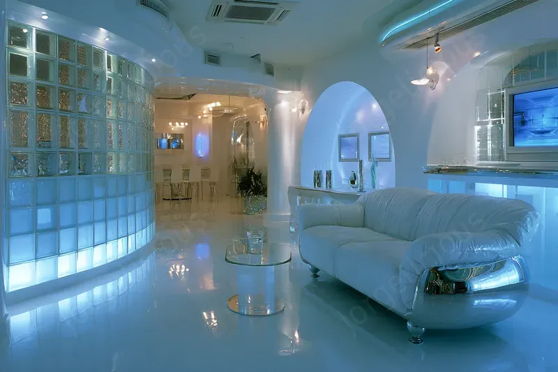 Y2k Futuristic Interiors