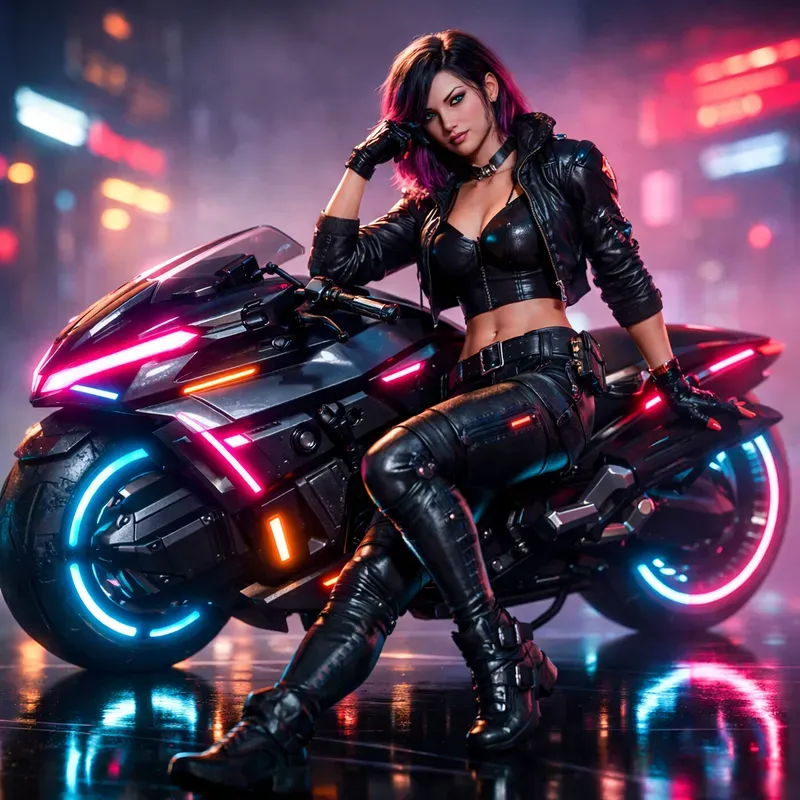 Cinematic Character Ride Scenes