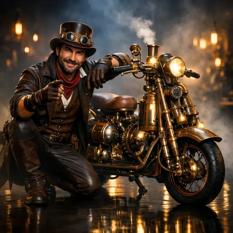 Cinematic Character Ride Scenes