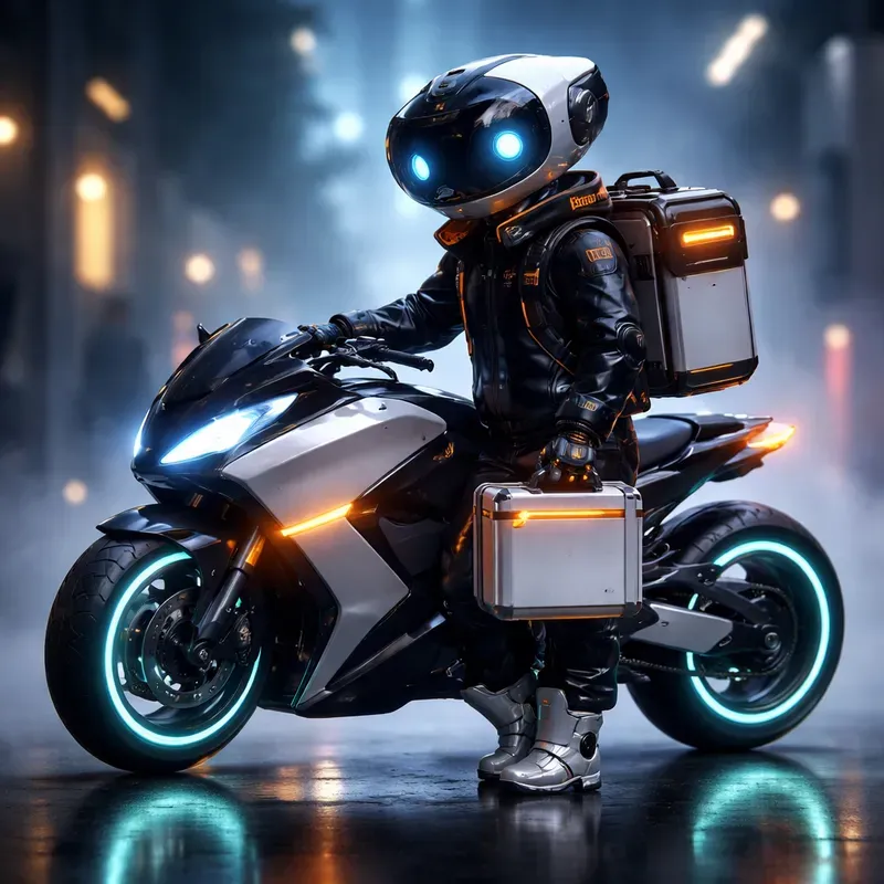 Cinematic Character Ride Scenes