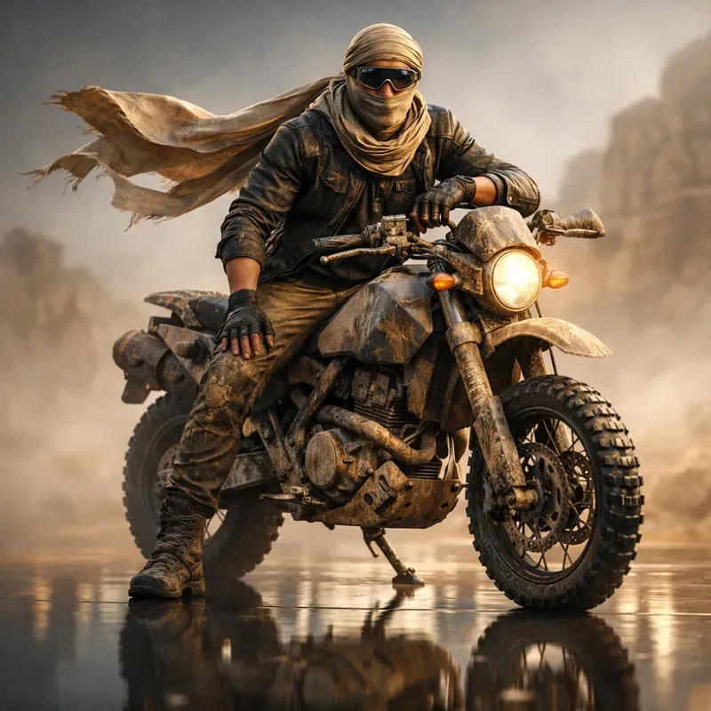 Cinematic Character Ride Scenes