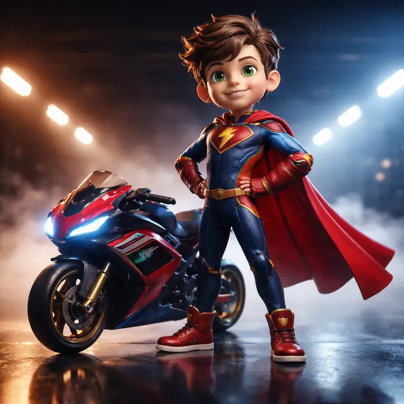 Cinematic Character Ride Scenes