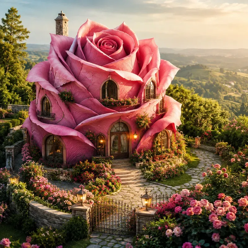 The Houses That Bloomed