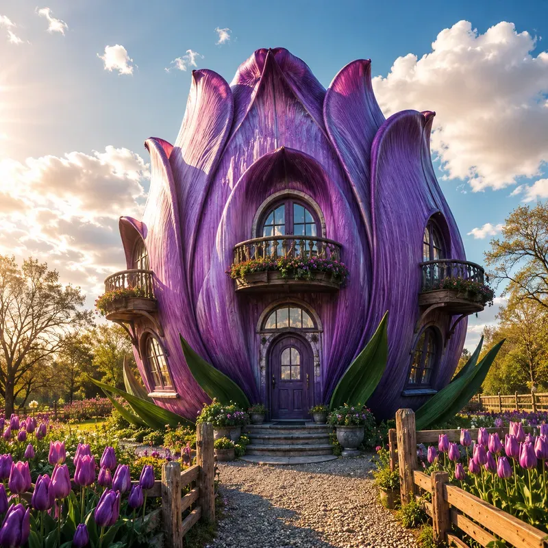 The Houses That Bloomed