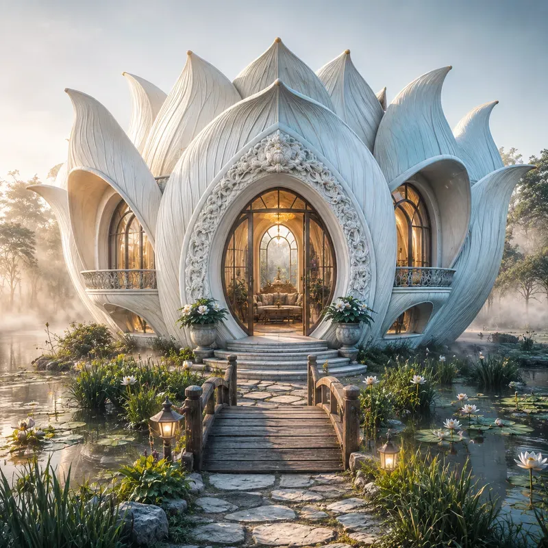 The Houses That Bloomed