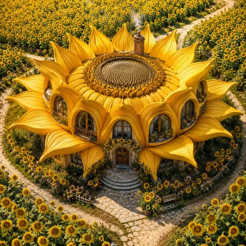 The Houses That Bloomed