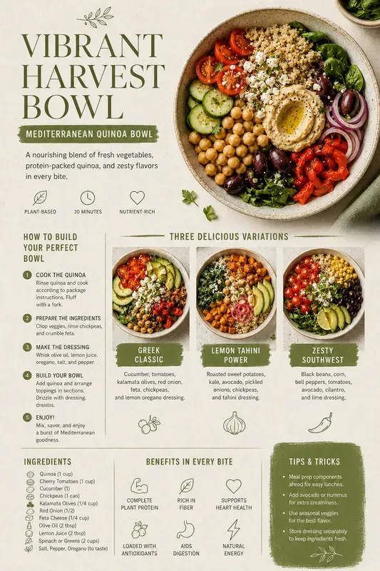 Professional Food Recipe Infographics