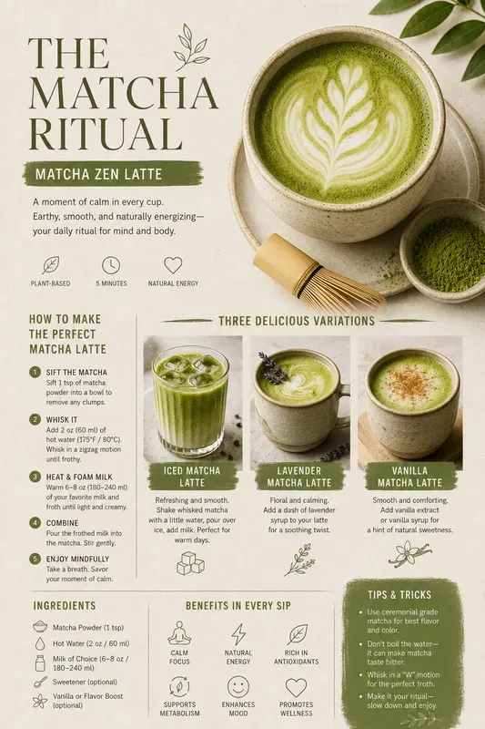 Professional Food Recipe Infographics