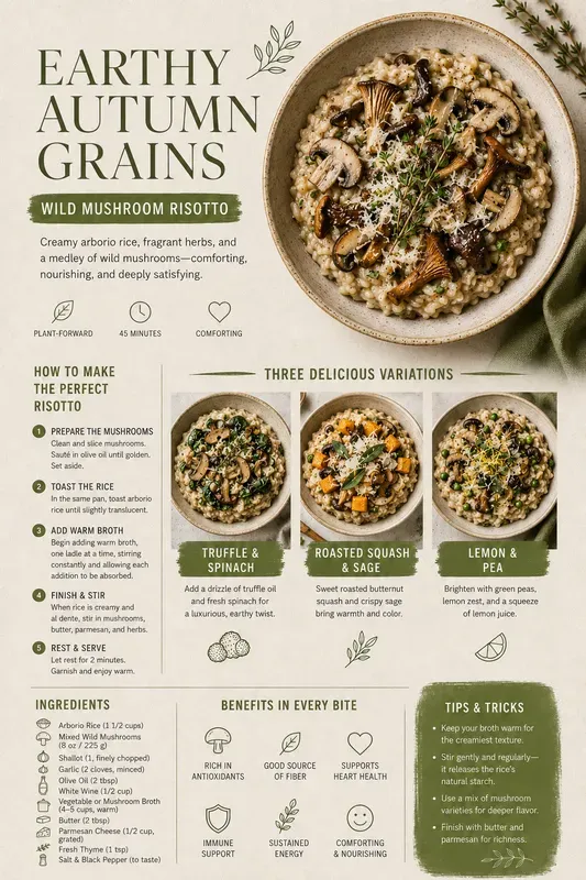 Professional Food Recipe Infographics