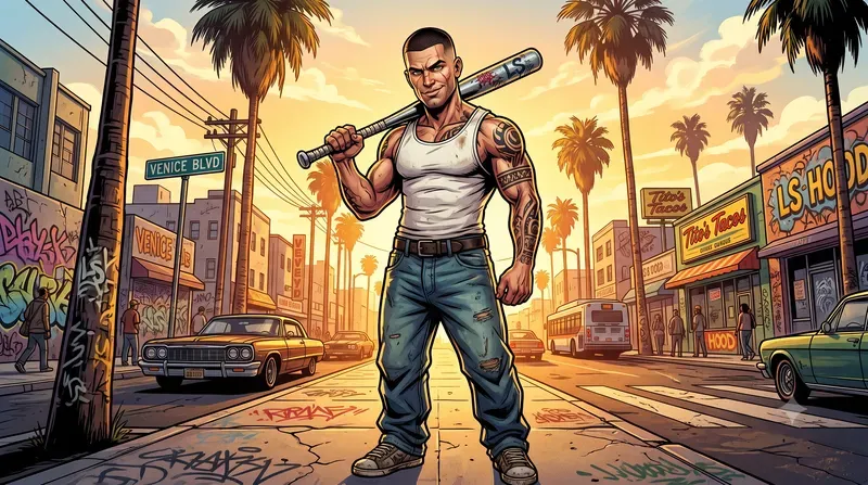 Grand Heist Video Game Protagonists