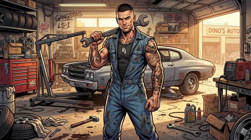 Grand Heist Video Game Protagonists