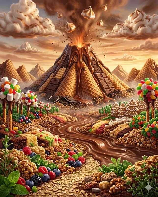 Delicious Edible Landscape Worlds