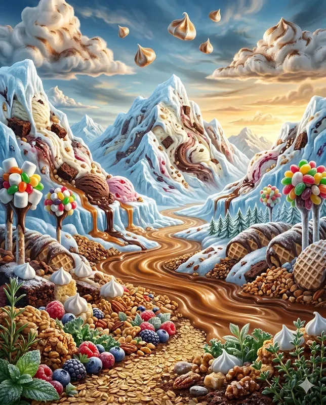Delicious Edible Landscape Worlds