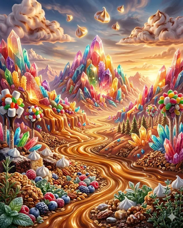 Delicious Edible Landscape Worlds