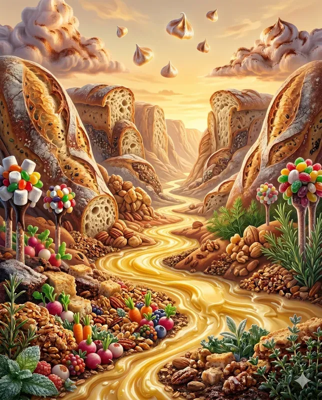 Delicious Edible Landscape Worlds