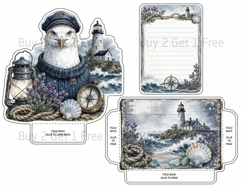 Printable Pull Up Hidden Journal Cards