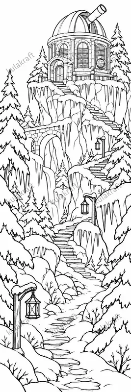 Winter Reading Route Bookmarks