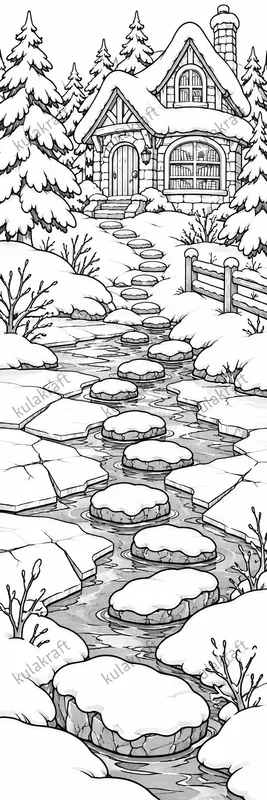 Winter Reading Route Bookmarks