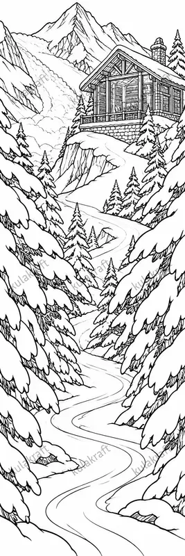 Winter Reading Route Bookmarks